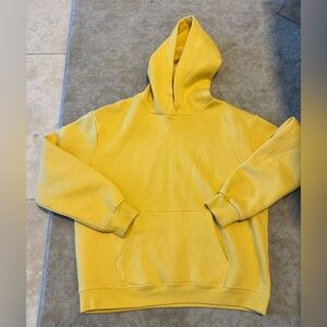 Mavi Hoodie Yellow with Fleece Like Interior Size Medium